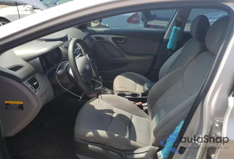 2013 Hyundai Elantra Gls from USA, damaged, VIN 5NPDH4AE7DH389935